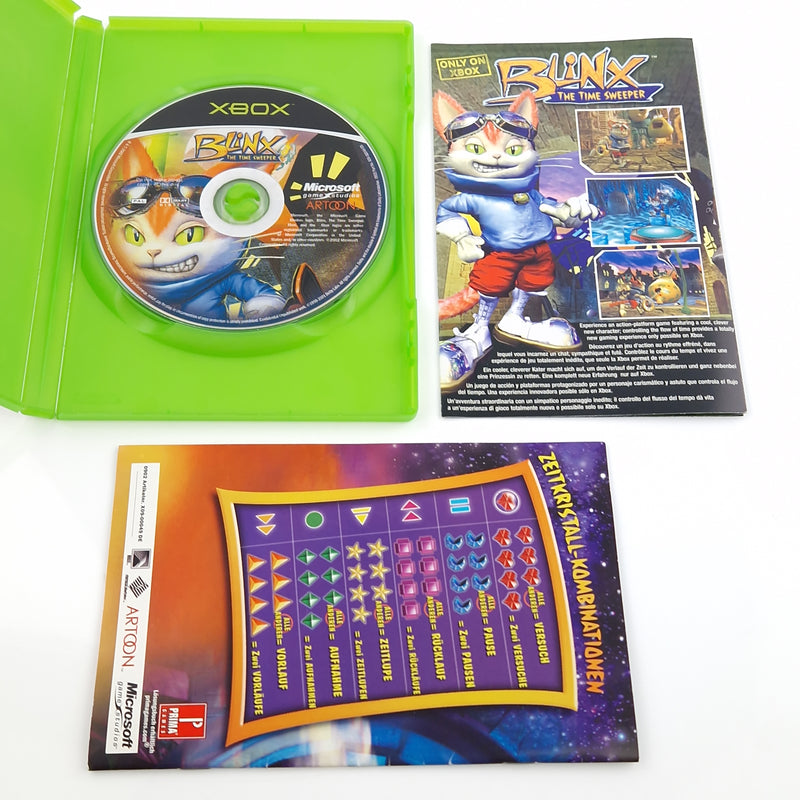 Xbox Classic Spiel : Blinx The Time Sweeper - CD Disk Anleitung OVP