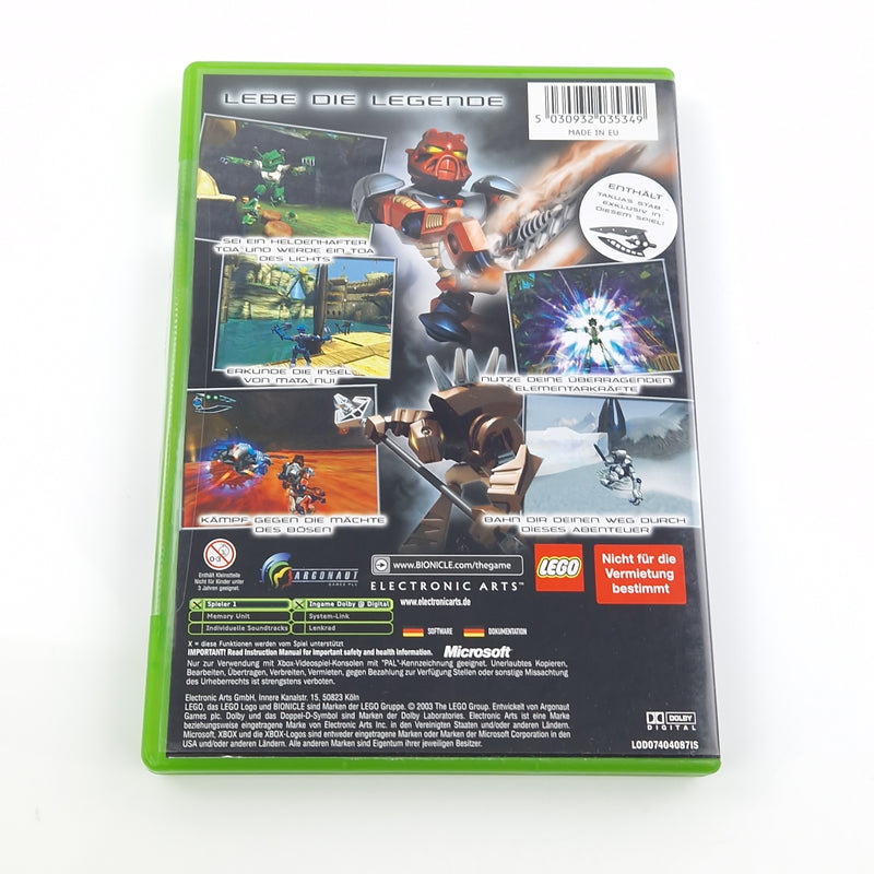 Xbox Classic Spiel : Lego Bionicle - CD Disk Anleitung OVP Microsoft