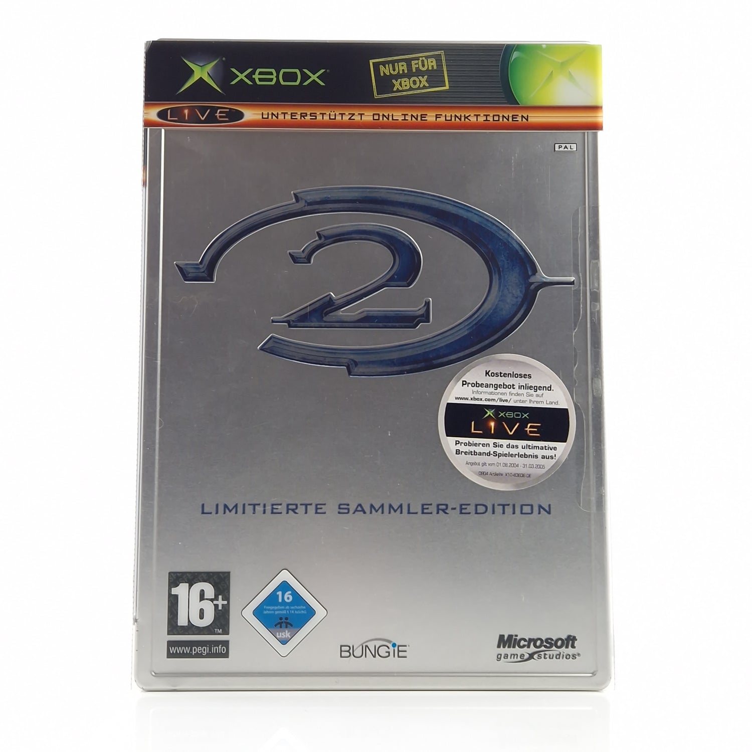 Xbox Classic Spiel : Halo 2 Limitierte Sammler-Edition - CD Disk Anleitung OVP