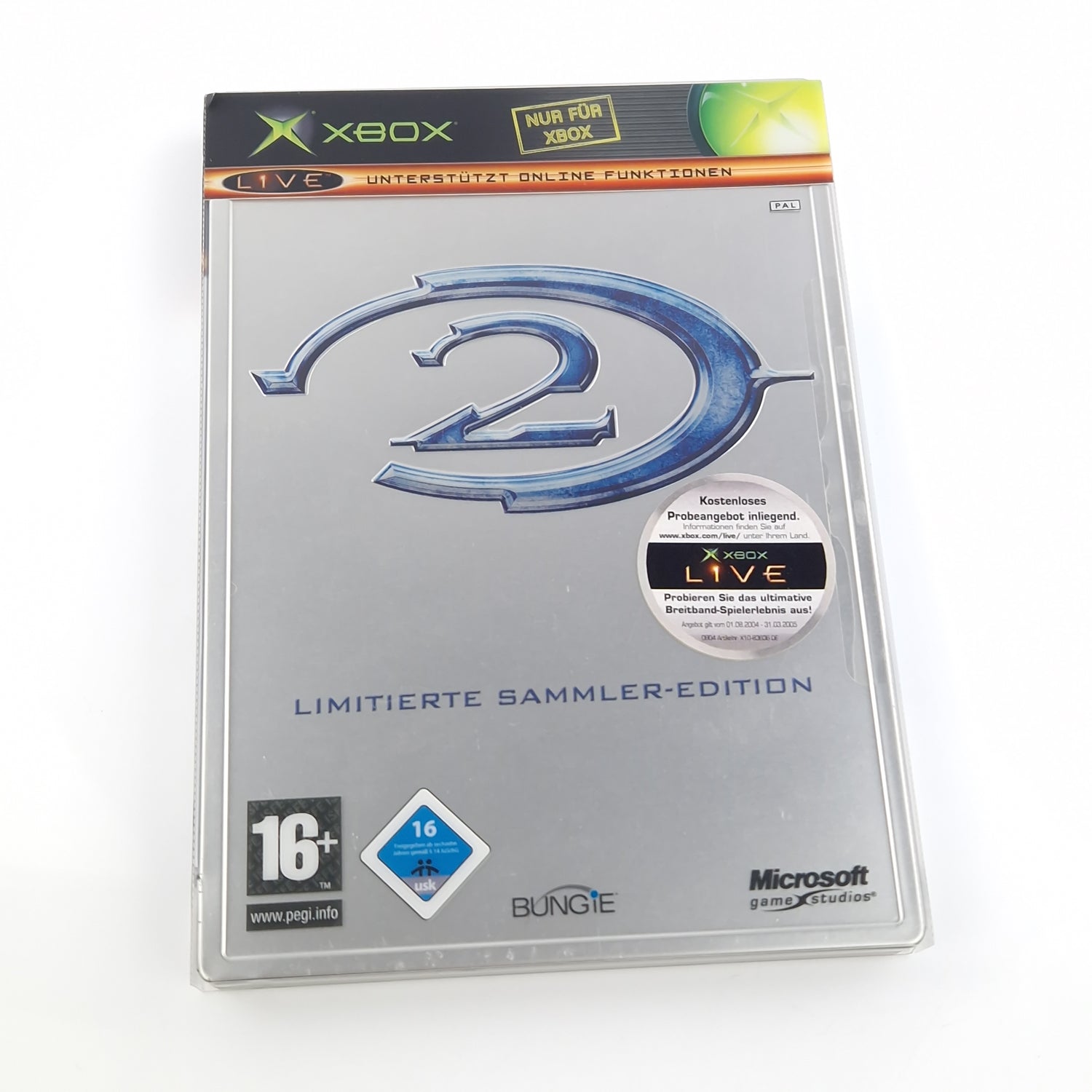 Xbox Classic Spiel : Halo 2 Limitierte Sammler-Edition - CD Disk Anleitung OVP