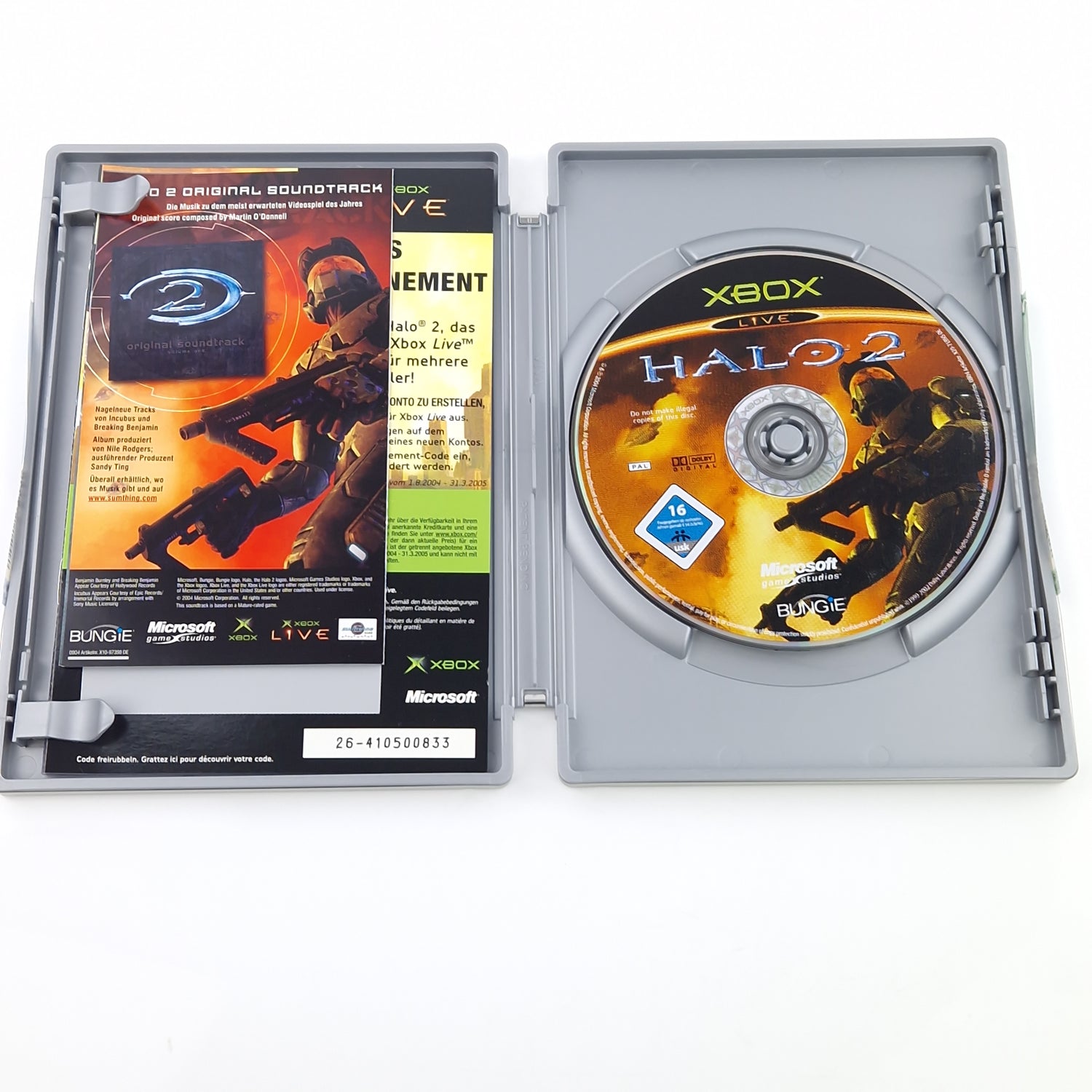 Xbox Classic Spiel : Halo 2 Limitierte Sammler-Edition - CD Disk Anleitung OVP