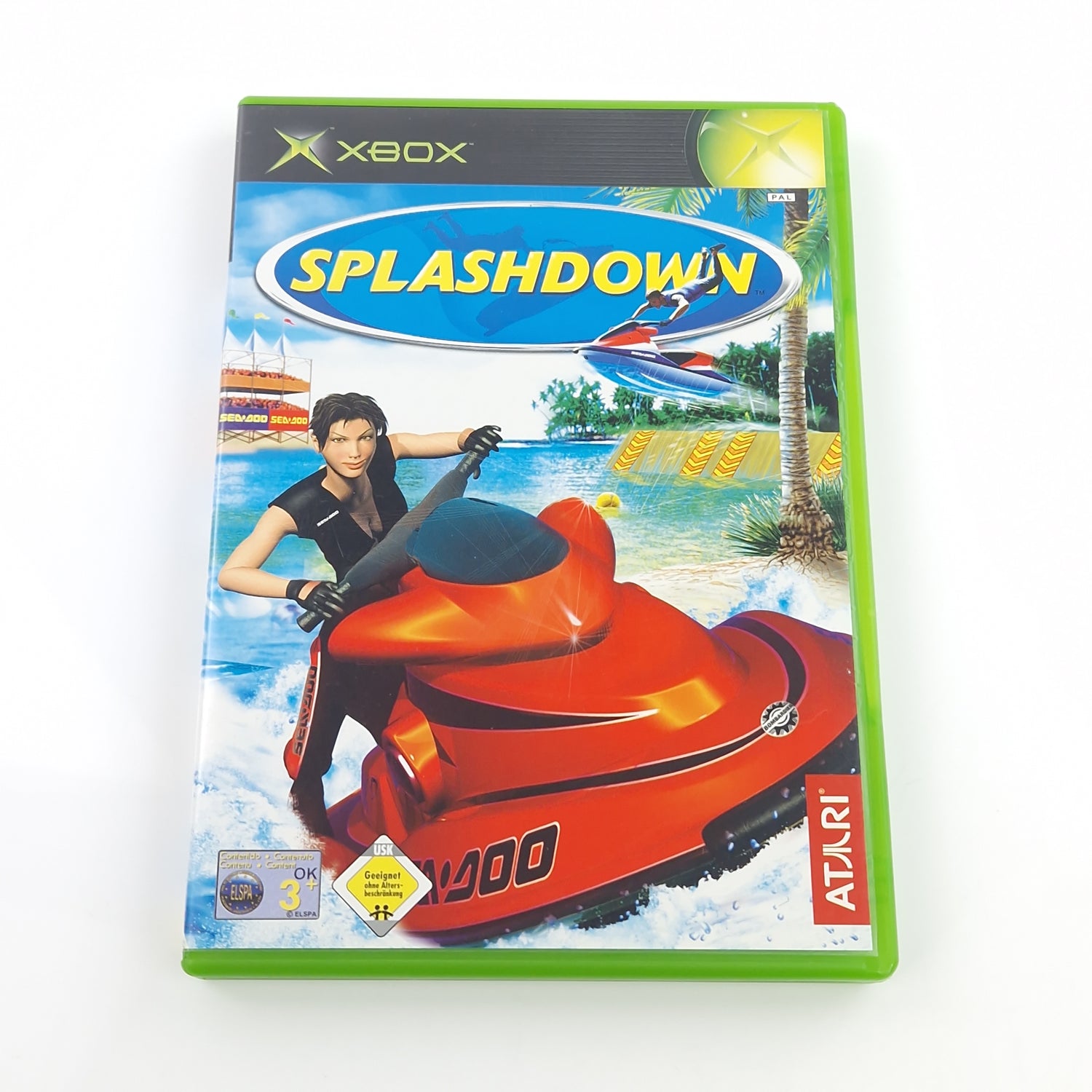 Xbox Classic Spiel : Splashdown - CD Disk Anleitung OVP / Microsoft PAL