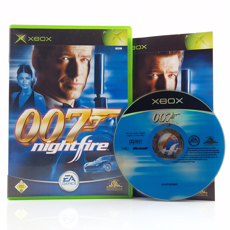 Xbox Classic Spiel : 007 Nightfire- CD Disk Anleitung OVP / James Bond