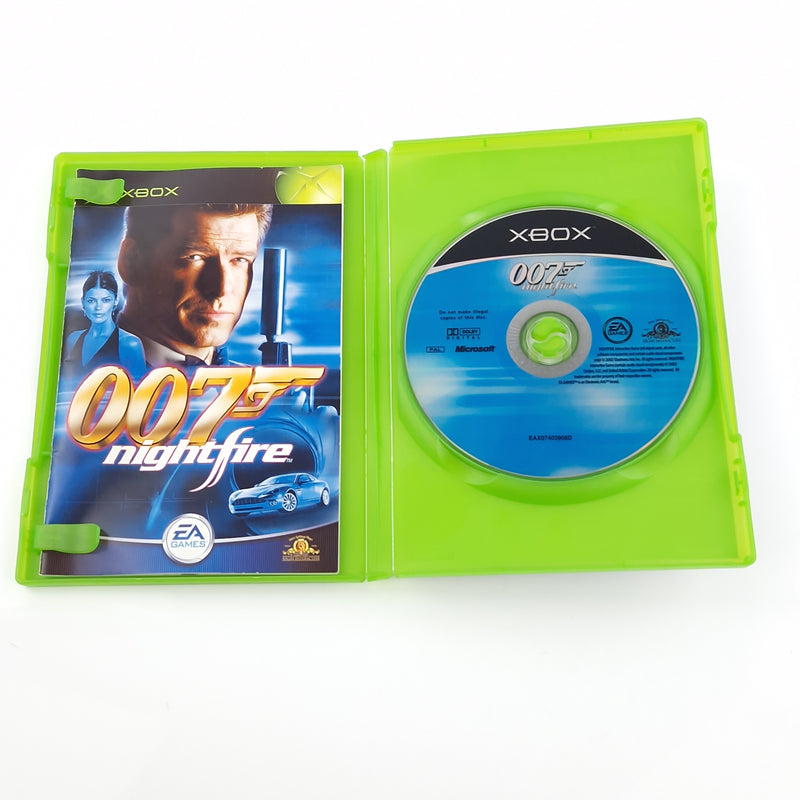 Xbox Classic Spiel : 007 Nightfire- CD Disk Anleitung OVP / James Bond