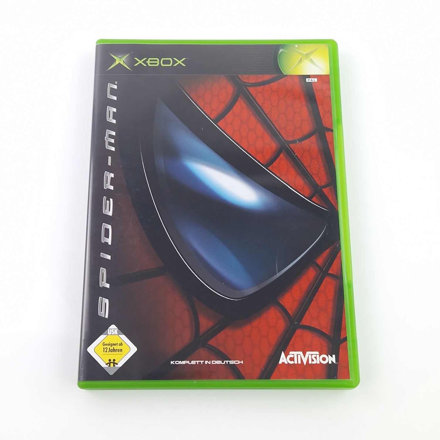 Xbox Classic Spiel : Spider-Man - CD Disk Anleitung OVP / Microsoft PAL