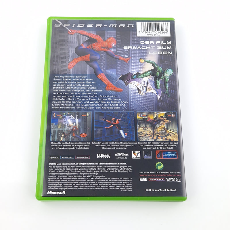 Xbox Classic Spiel : Spider-Man - CD Disk Anleitung OVP / Microsoft PAL