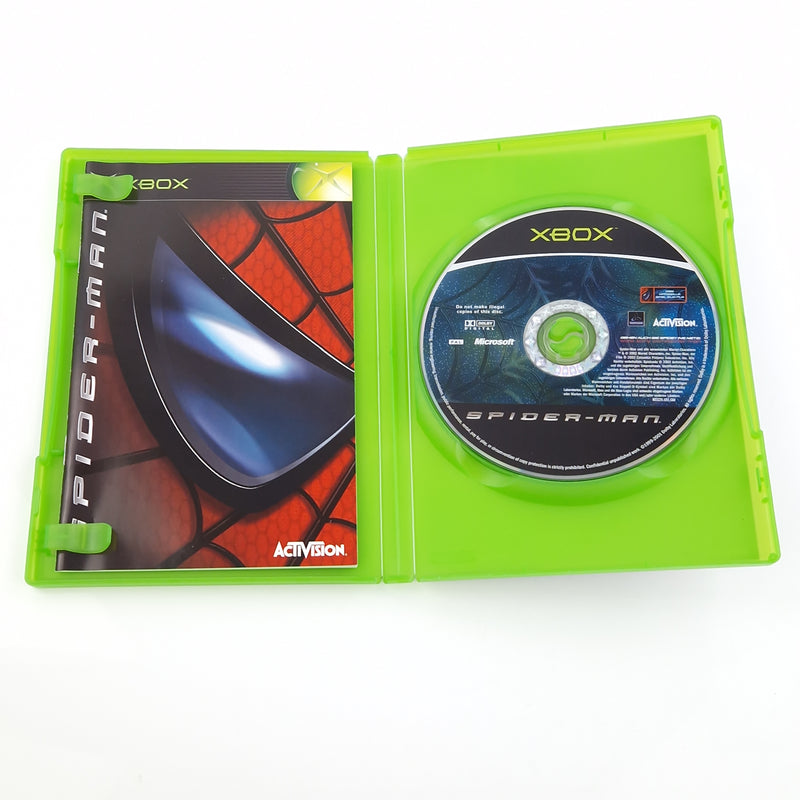 Xbox Classic Spiel : Spider-Man - CD Disk Anleitung OVP / Microsoft PAL