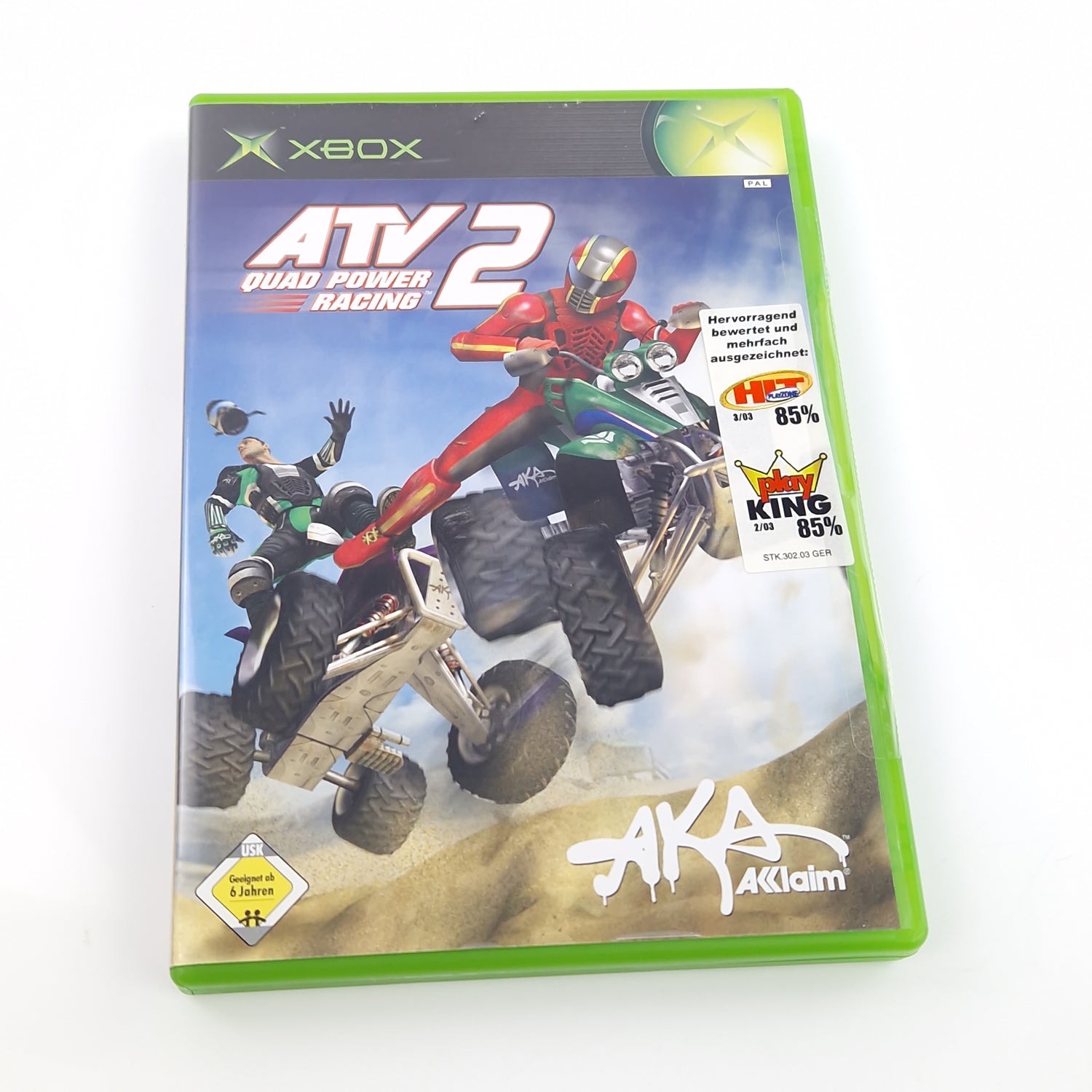 Xbox Classic Spiel : ATV 2 Quad Power Racing - CD Disk Anleitung OVP / PAL