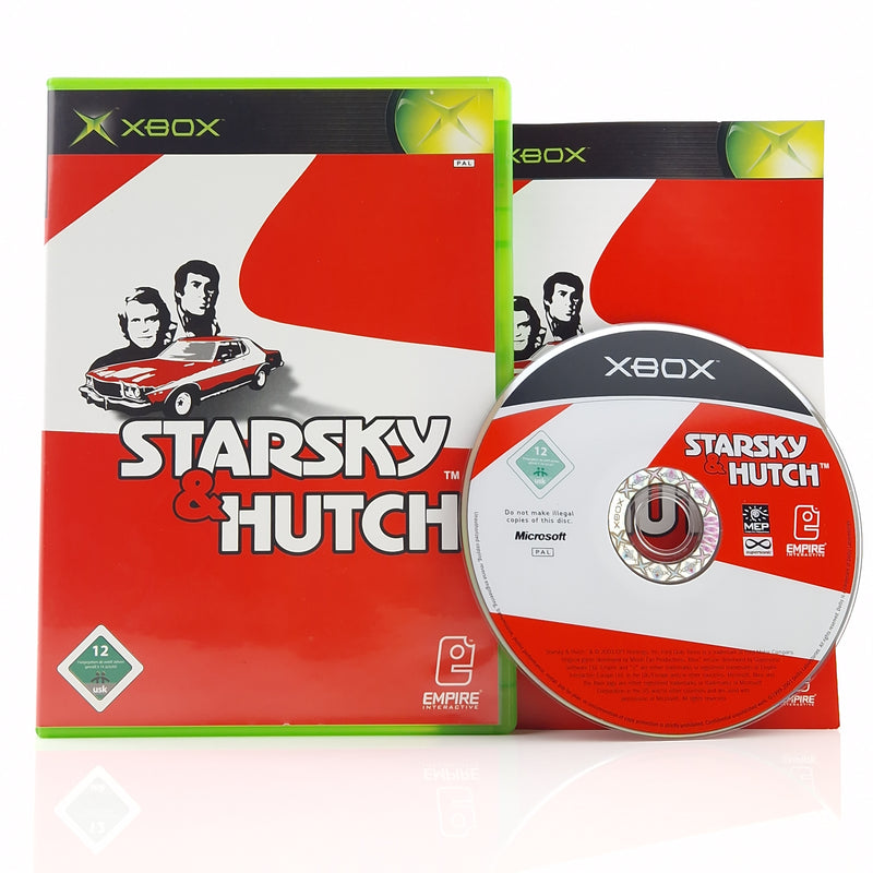 Xbox Classic Spiel : Starsky & Hutch - CD Disk Anleitung OVP / PAL