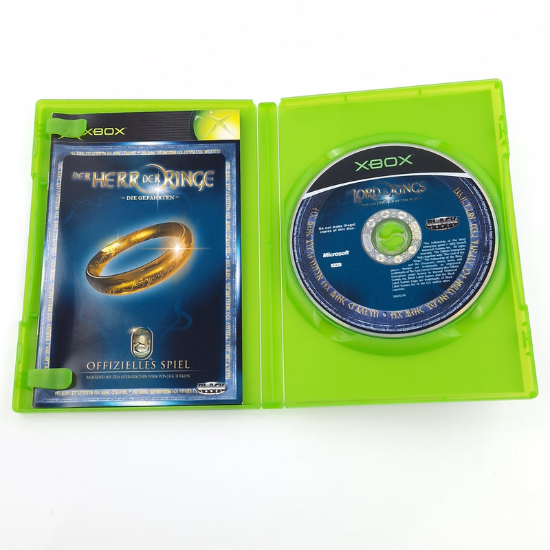 Xbox Classic Spiel : Der Herr der Ringe die Gefährten - CD Disk Anleitung OVP