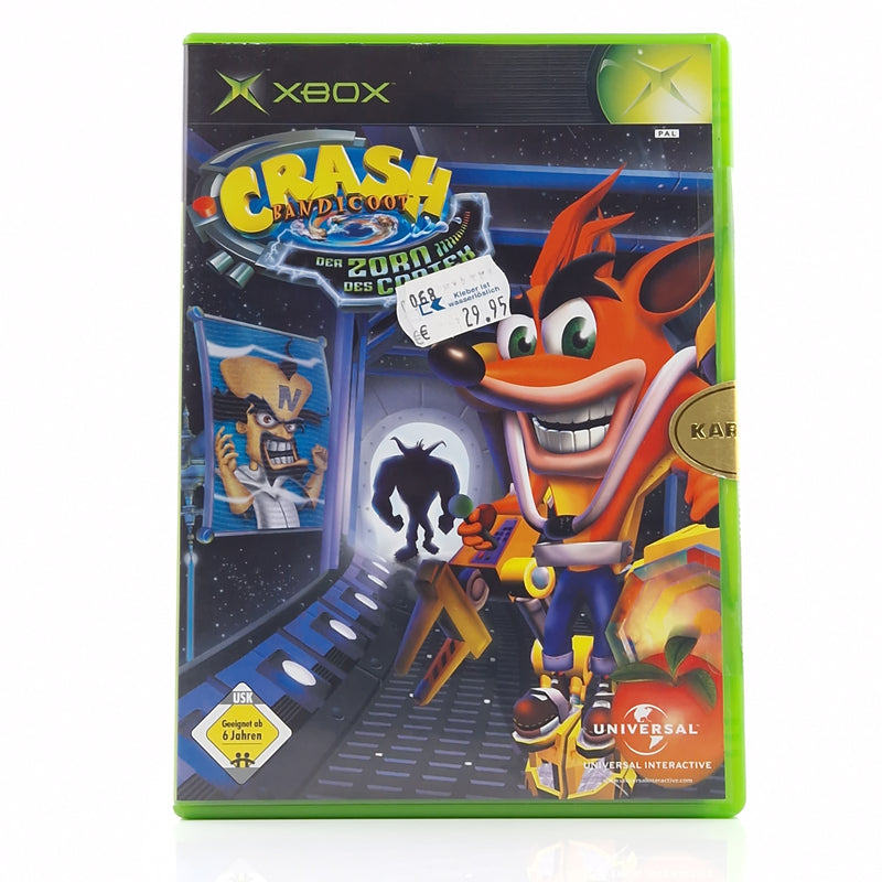 Xbox Classic Spiel : Crash Bandicoot Der Zorn des Cortex - Karstadt SEAL NEU OVP