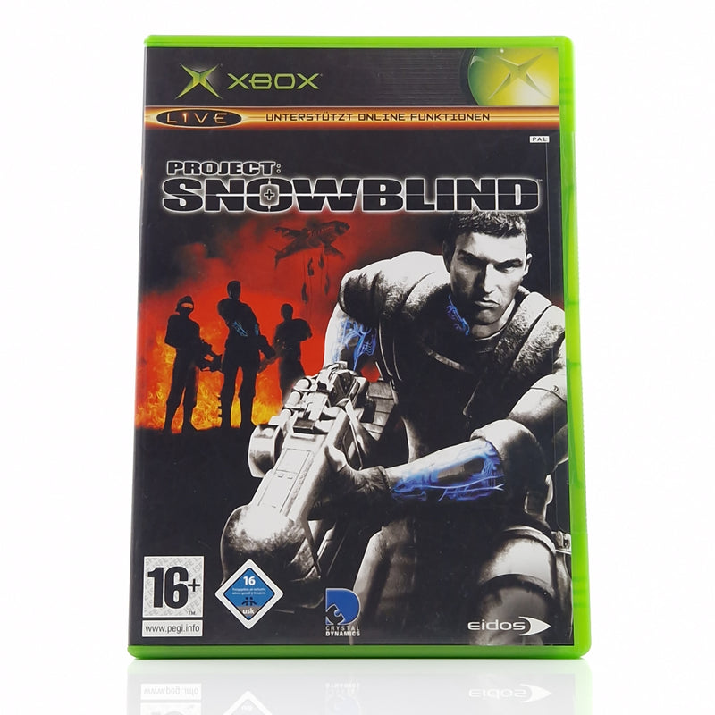 Xbox Classic Spiel : Project Snowblind - NEU NEW SEALED ohne Folie / OVP PAL