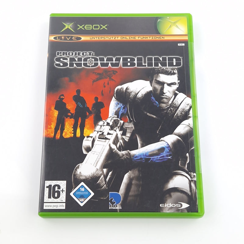 Xbox Classic Spiel : Project Snowblind - NEU NEW SEALED ohne Folie / OVP PAL