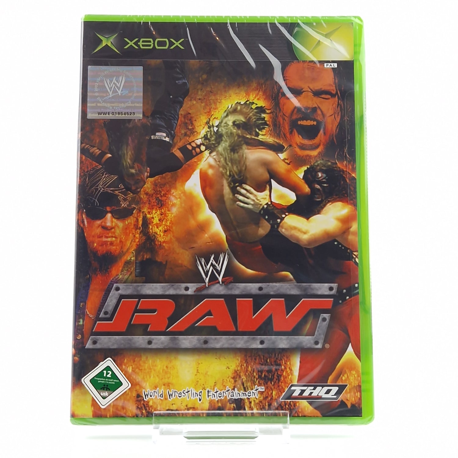 Xbox Classic Spiel : WWE RAW - NEU NEW SEALED / OVP PAL Wrestling