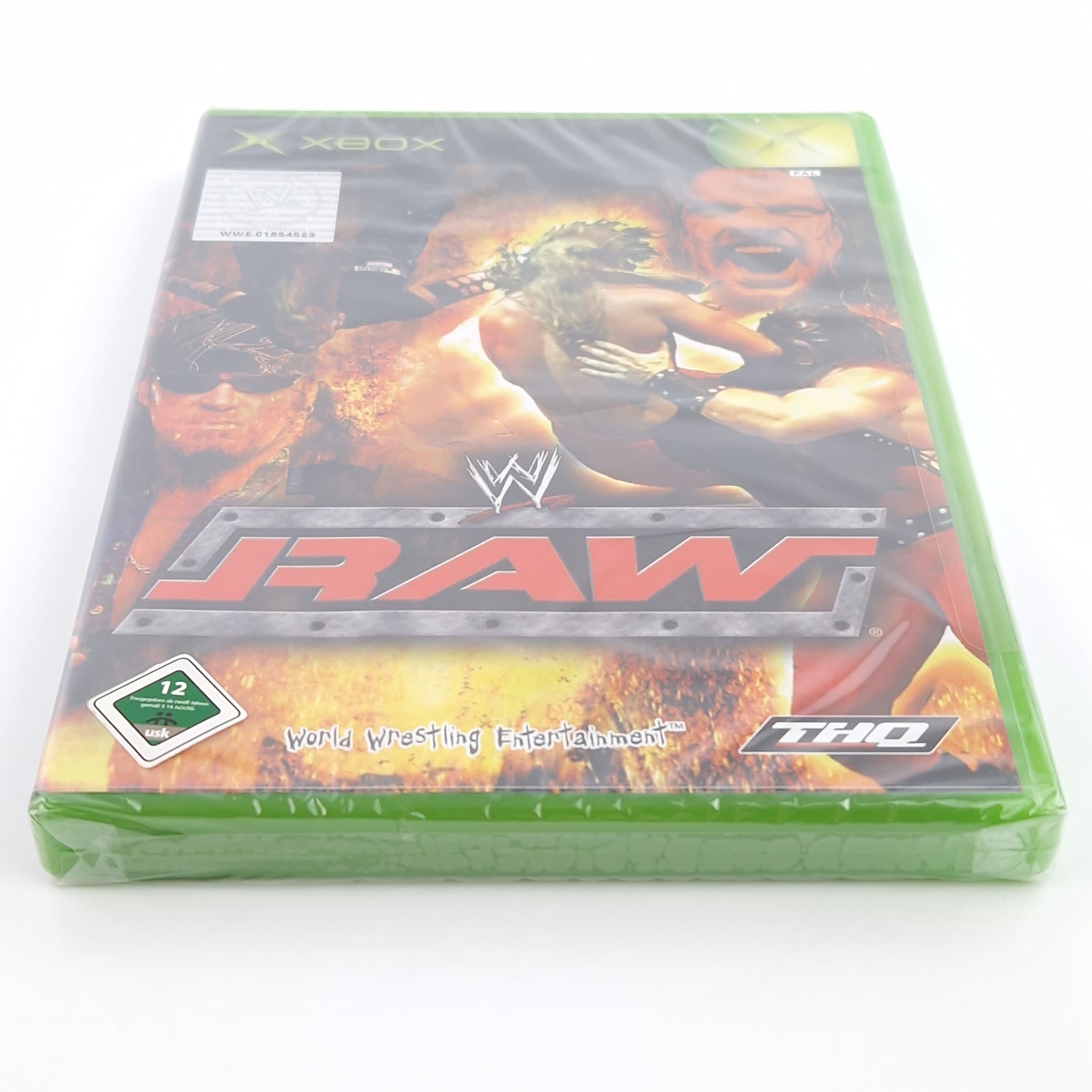 Xbox Classic Spiel : WWE RAW - NEU NEW SEALED / OVP PAL Wrestling