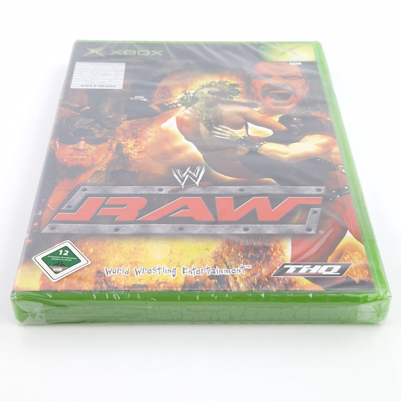 Xbox Classic Spiel : WWE RAW - NEU NEW SEALED / OVP PAL Wrestling