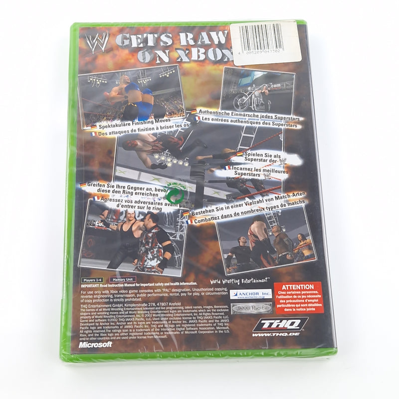 Xbox Classic Spiel : WWE RAW - NEU NEW SEALED / OVP PAL Wrestling