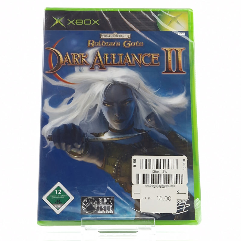 Xbox Classic Spiel : Baldurs Gate Dark Alliance II - NEU NEW SEALED / OVP PAL