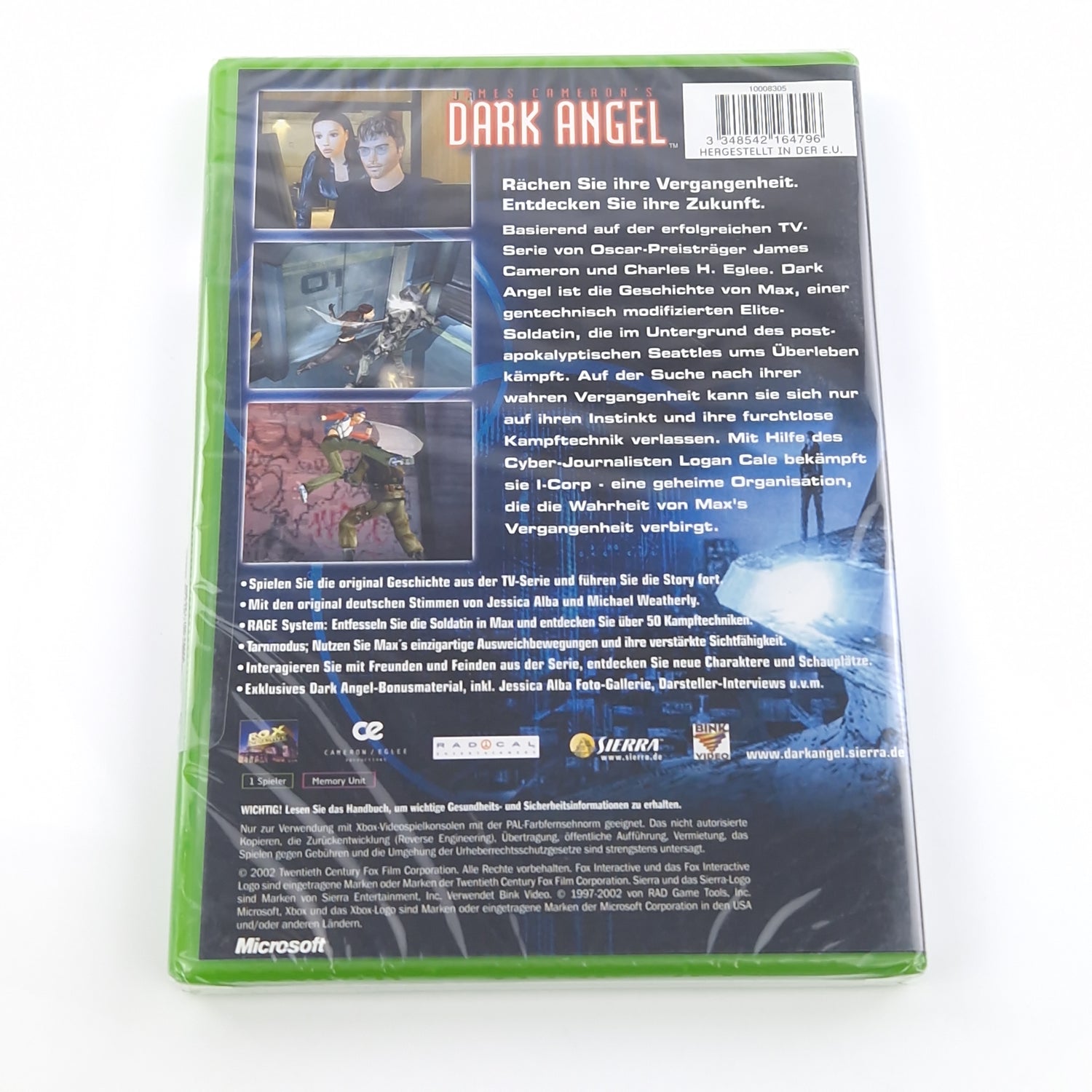 Xbox Classic Spiel : James Camerons Dark Angel - NEU NEW SEALED / OVP PAL