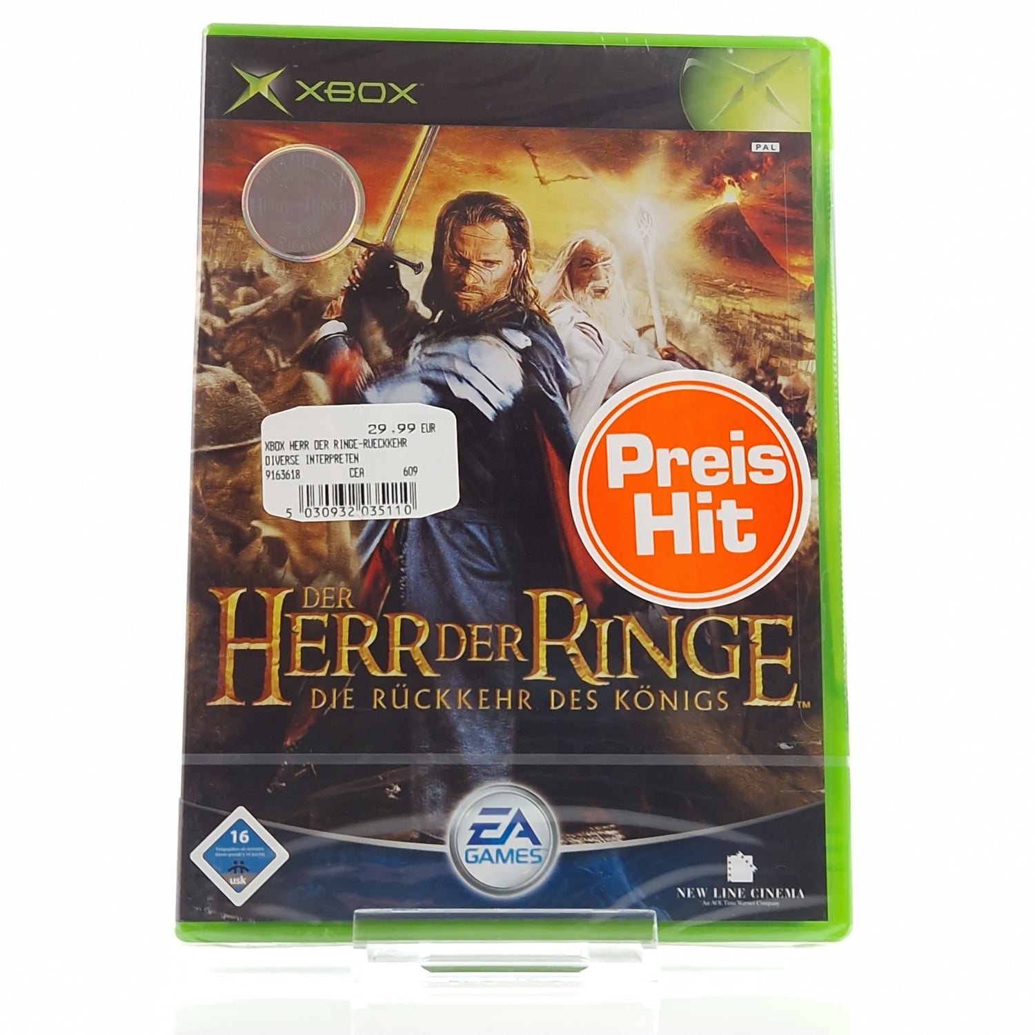 Xbox Classic Spiel : Der Herr der Ringe die Rückkehr des Königs - NEU SEALED OVP