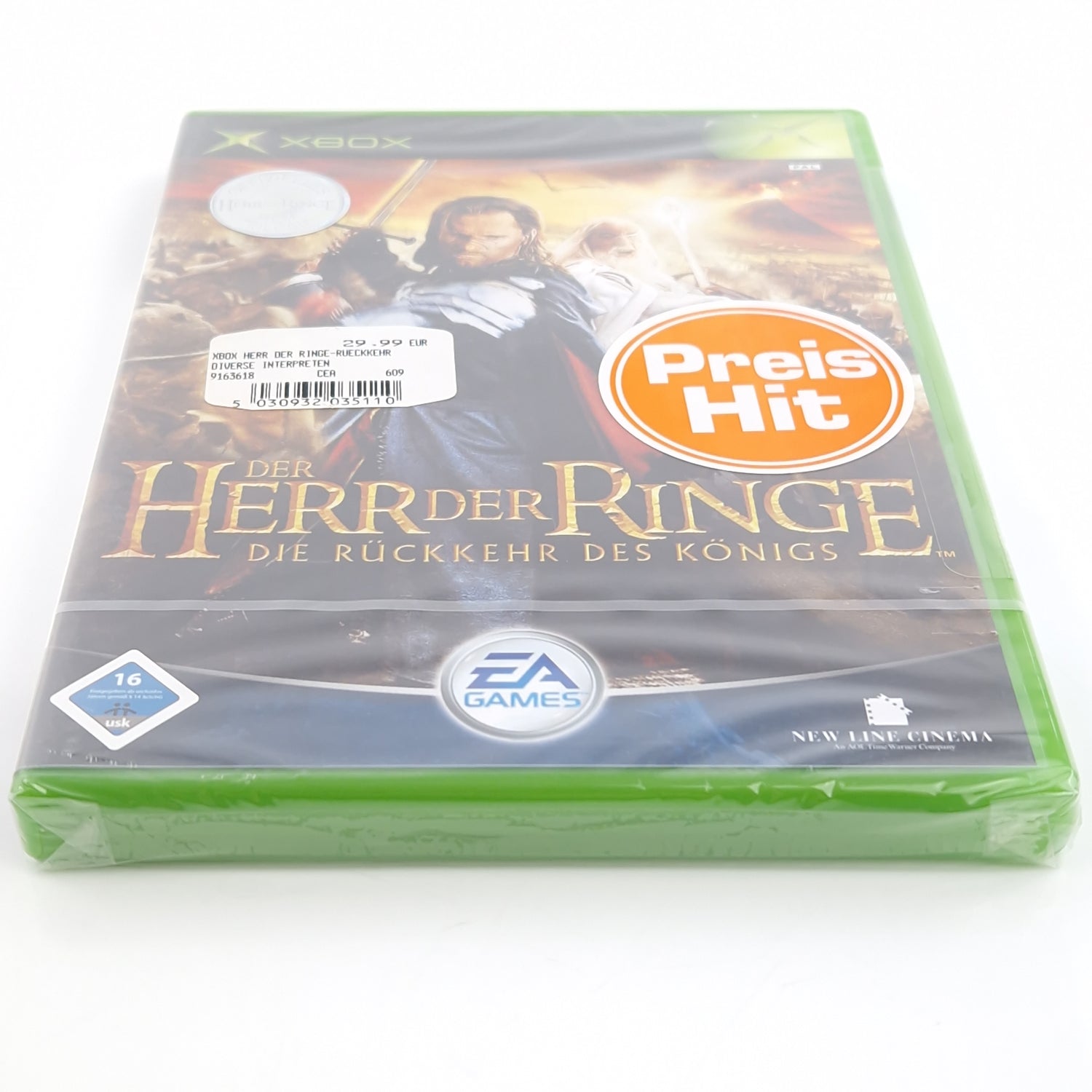 Xbox Classic Spiel : Der Herr der Ringe die Rückkehr des Königs - NEU SEALED OVP