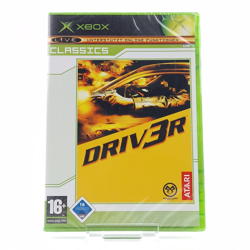 Xbox Classic Spiel : Driv3r - NEU NEW SEALED OVP PAL Driver 3