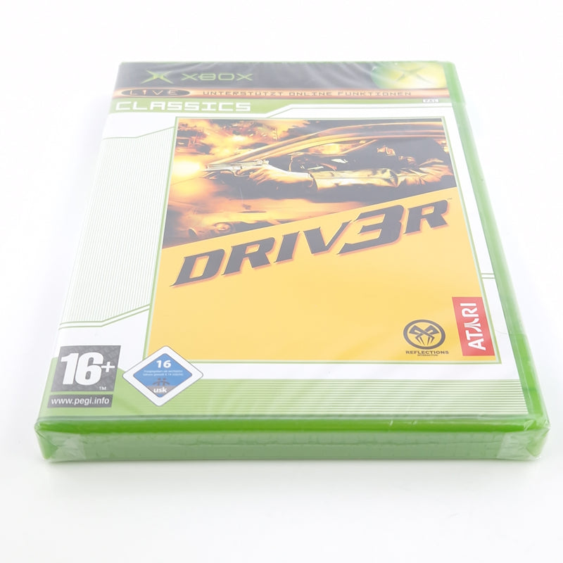 Xbox Classic Spiel : Driv3r - NEU NEW SEALED OVP PAL Driver 3