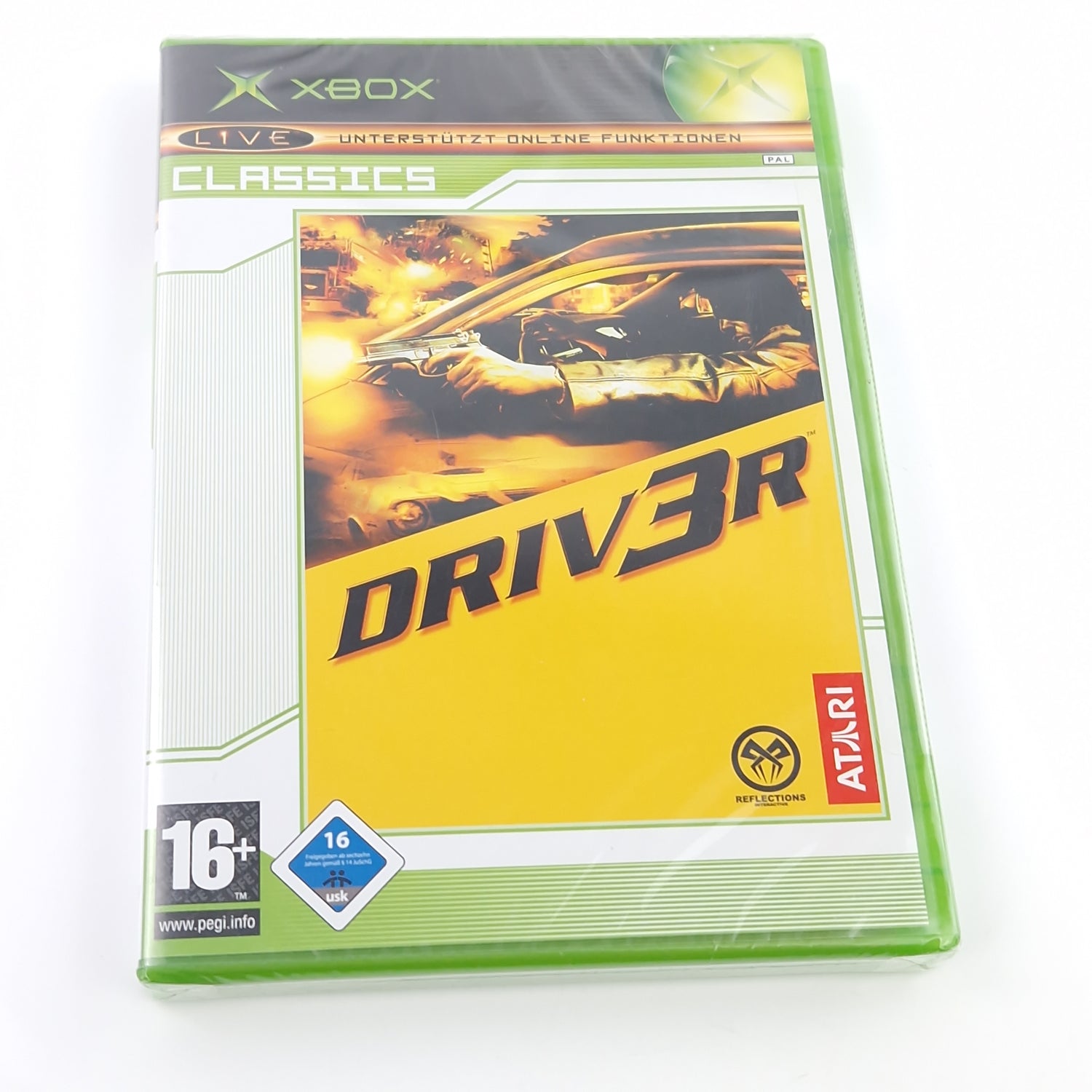 Xbox Classic Spiel : Driv3r - NEU NEW SEALED OVP PAL Driver 3