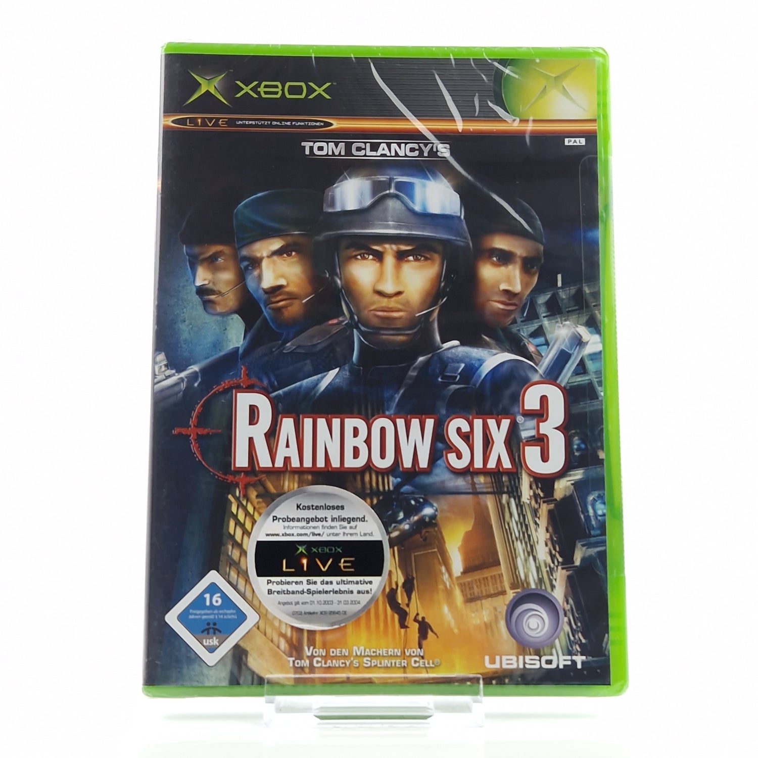 Xbox Classic Spiel : Tom Clancys Rainbow Six 3 - NEU NEW SEALED OVP PAL