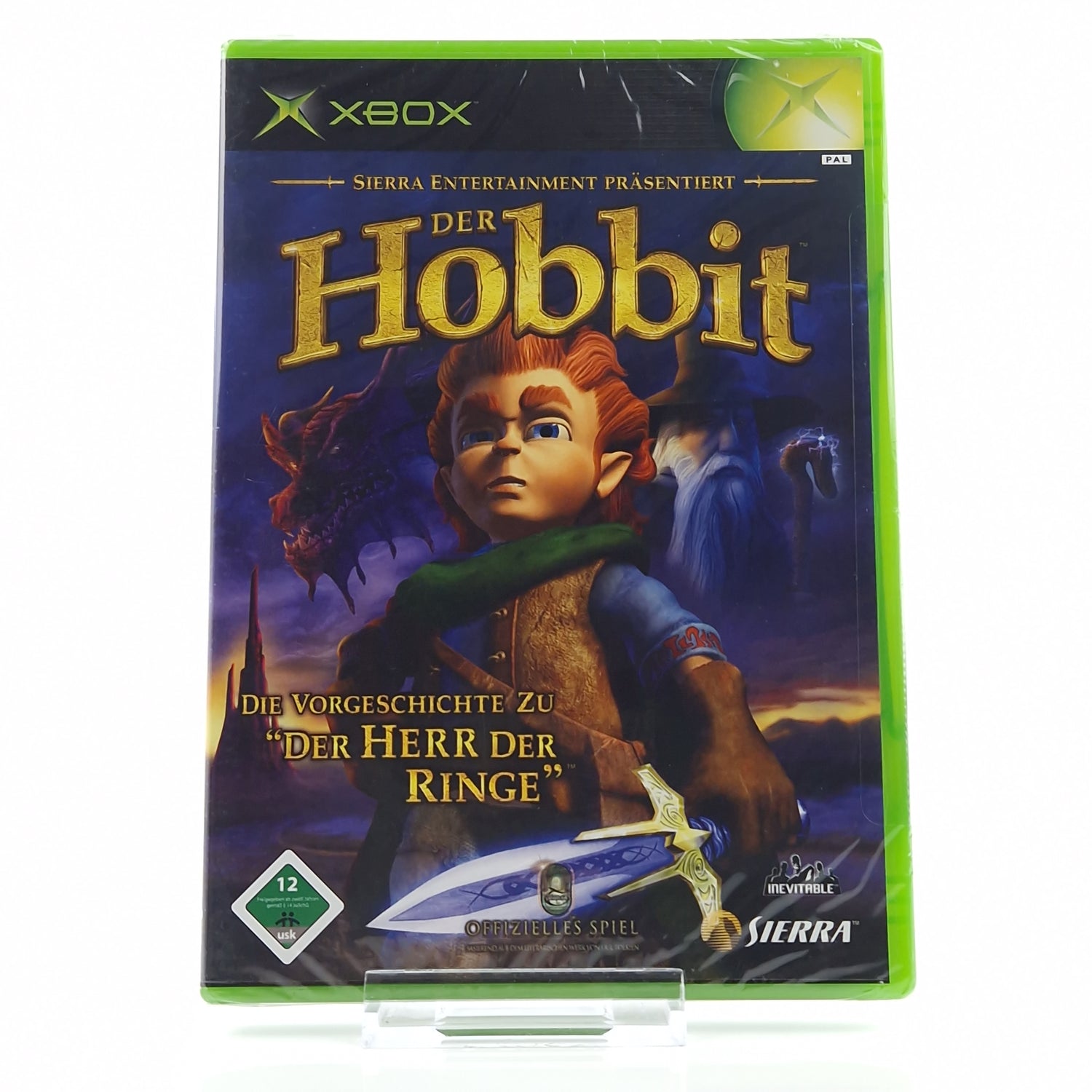 Xbox Classic Spiel : Der Hobbit die Vorgeschichte zu Der Herr der Ringe - NEU