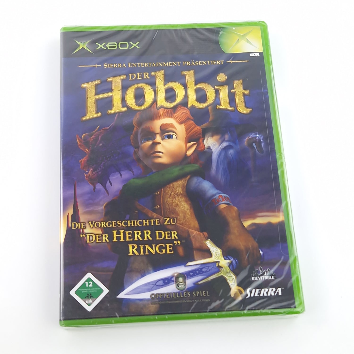 Xbox Classic Spiel : Der Hobbit die Vorgeschichte zu Der Herr der Ringe - NEU