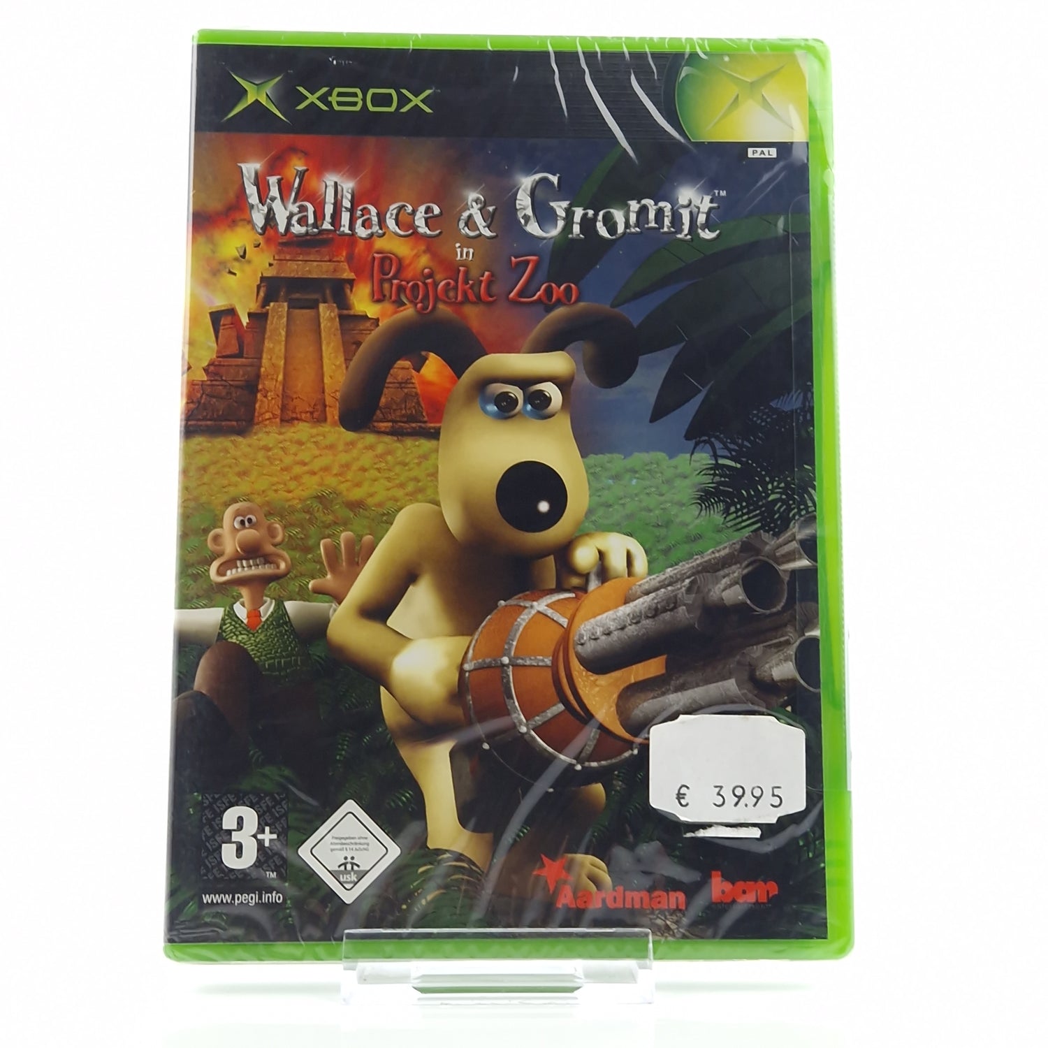 Xbox Classic Spiel : Wallace & Gromit in Projekt Zoo - NEU NEW SEALED OVP PAL