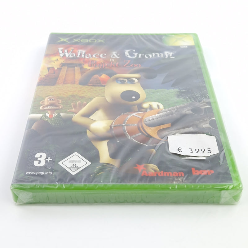 Xbox Classic Spiel : Wallace & Gromit in Projekt Zoo - NEU NEW SEALED OVP PAL