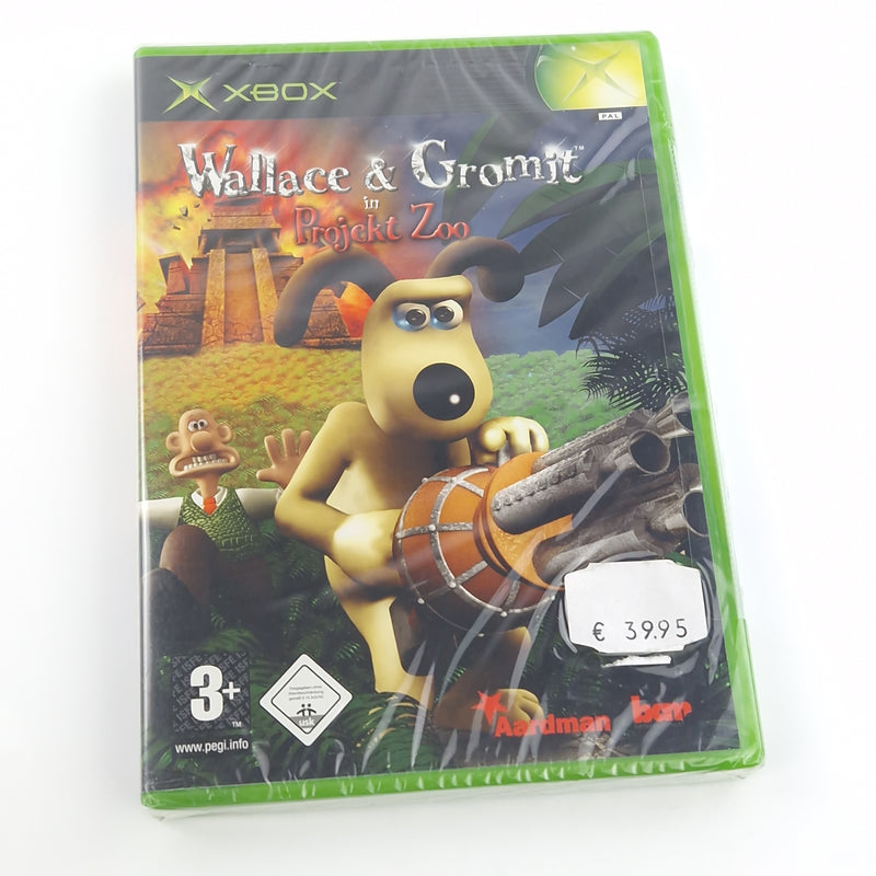 Xbox Classic Spiel : Wallace & Gromit in Projekt Zoo - NEU NEW SEALED OVP PAL