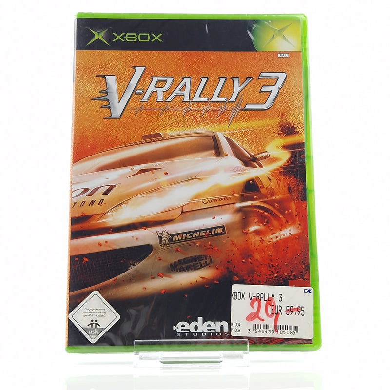 Xbox Classic Spiel : V-Rally 3 - NEU NEW SEALED OVP PAL Autorennen