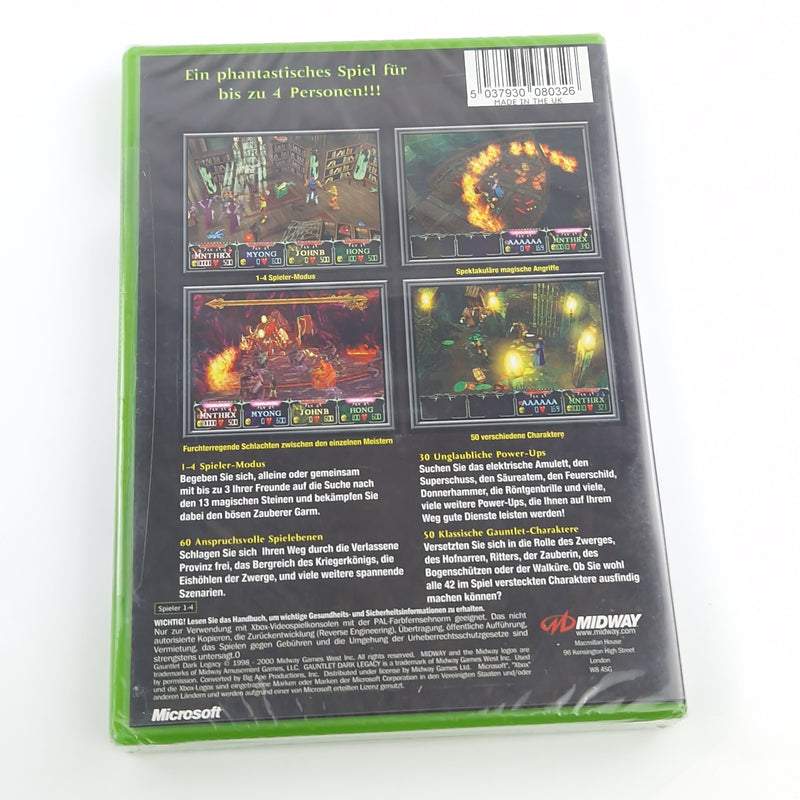 Xbox Classic Spiel : Gauntlet Dark Legacy - NEU NEW SEALED OVP PAL