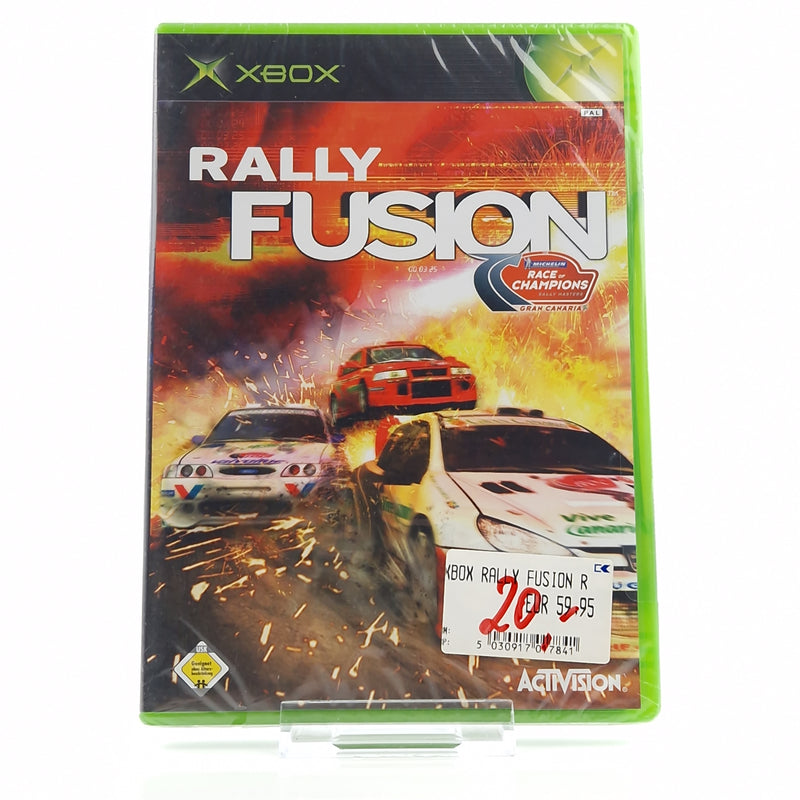 Xbox Classic Spiel : Rally Fusion - NEU NEW SEALED OVP PAL Autorennen