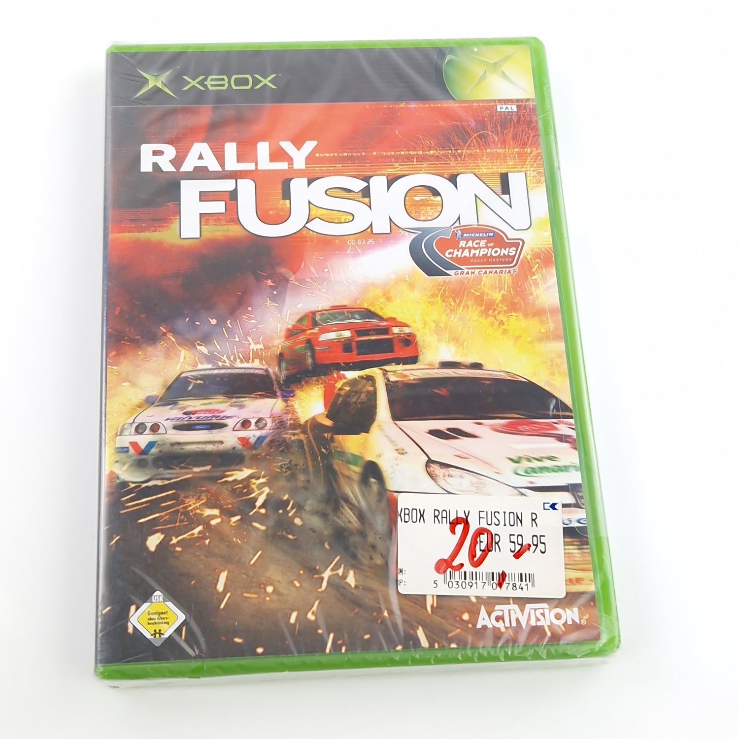 Xbox Classic Spiel : Rally Fusion - NEU NEW SEALED OVP PAL Autorennen