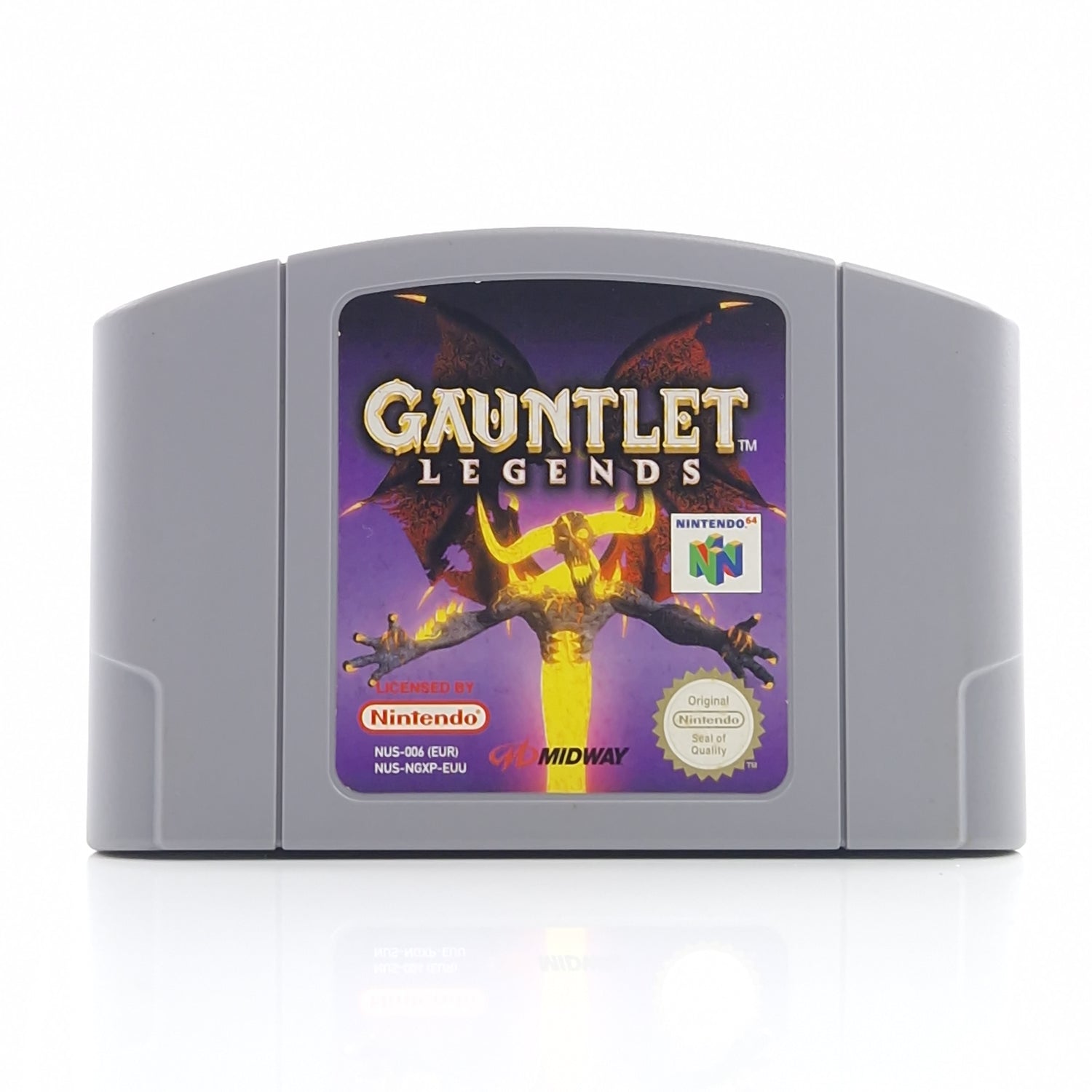 Nintendo 64 Spiel : Gauntlet Legends - N64 Modul Cartridge / PAL EUR Midway