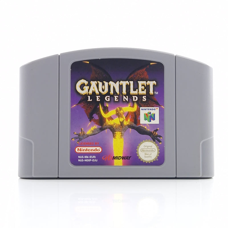 Nintendo 64 Spiel : Gauntlet Legends - N64 Modul Cartridge / PAL EUR Midway