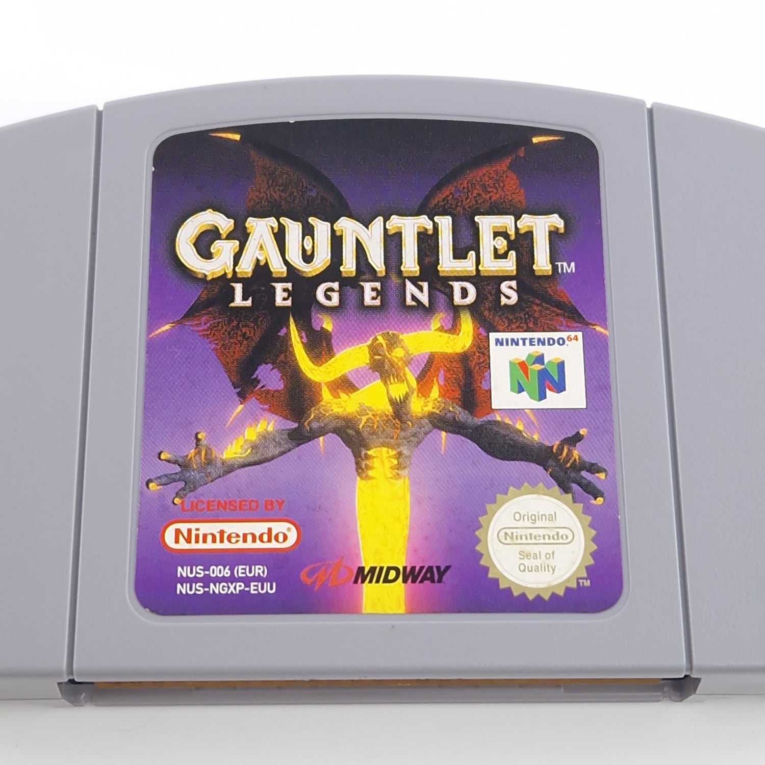 Nintendo 64 Spiel : Gauntlet Legends - N64 Modul Cartridge / PAL EUR Midway