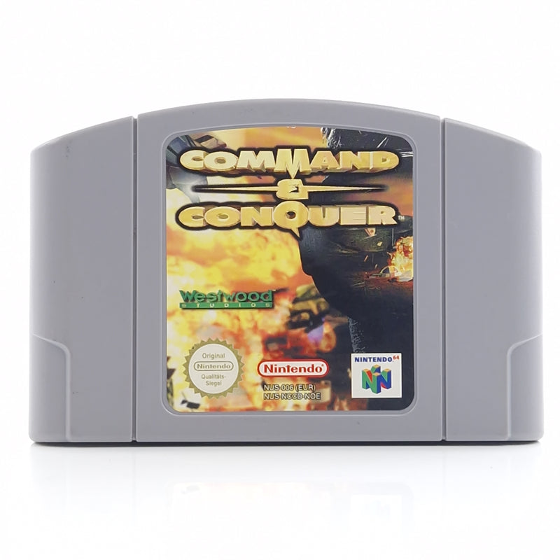 Nintendo 64 Spiel : Command & Conquer - N64 Modul Cartridge / PAL EUR