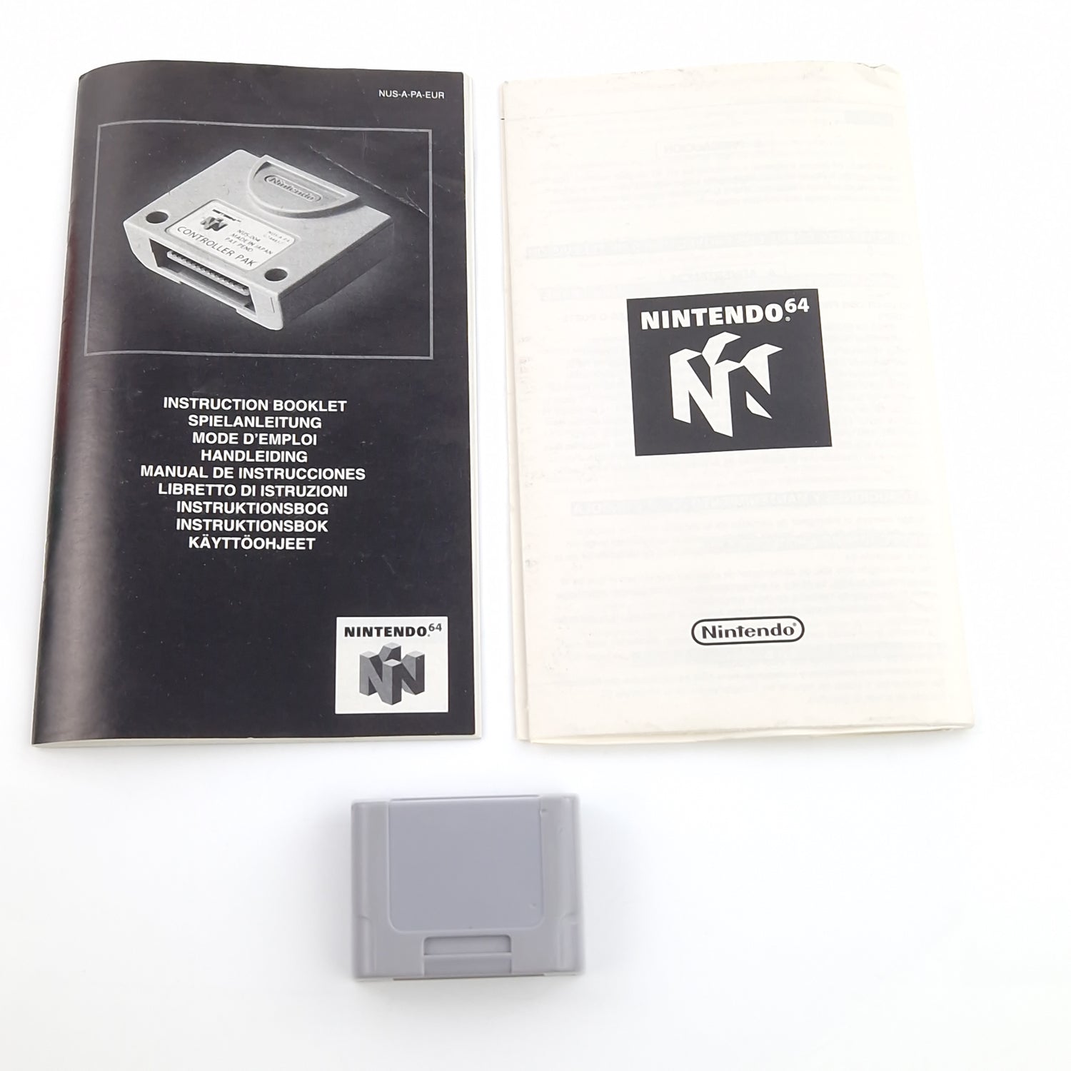 Nintendo 64 Zubehör : Controller PAK / Speicherkarte für Controller - N64 OVP