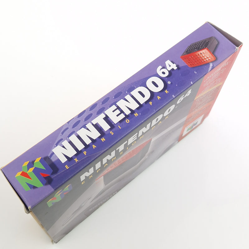 Nintendo 64 Zubehör : Expansion PAK / Ram Erweiterung - Original N64 OVP PAL