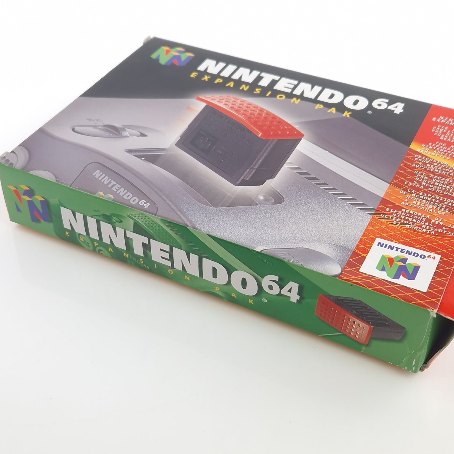 Nintendo 64 Zubehör : Expansion PAK / Ram Erweiterung - Original N64 OVP PAL