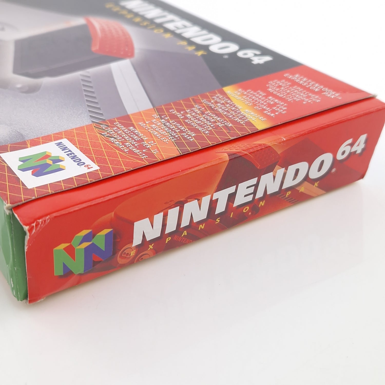 Nintendo 64 Zubehör : Expansion PAK / Ram Erweiterung - Original N64 OVP PAL