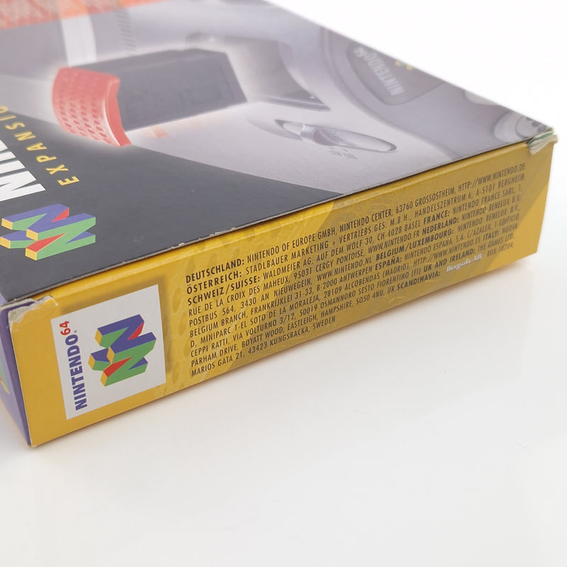 Nintendo 64 Zubehör : Expansion PAK / Ram Erweiterung - Original N64 OVP PAL