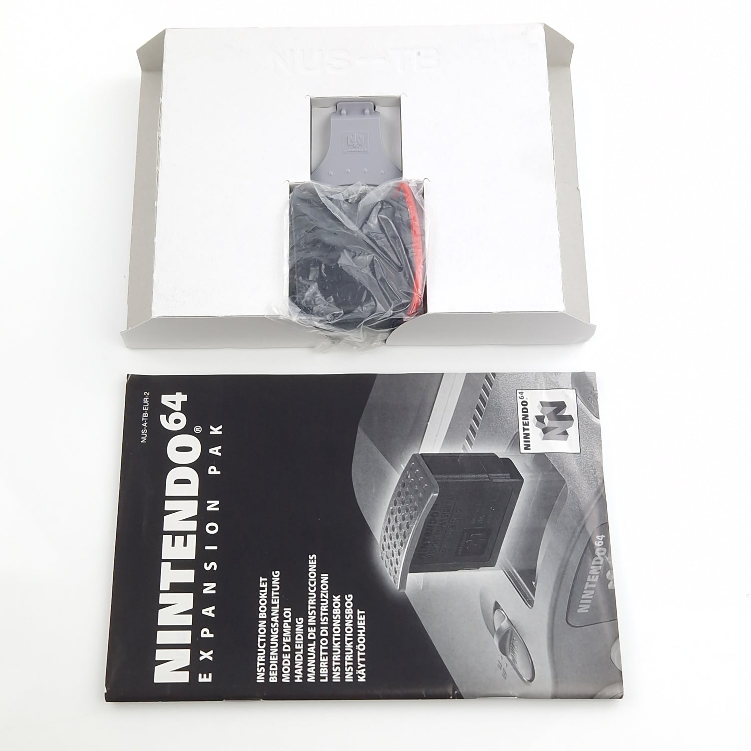 Nintendo 64 Zubehör : Expansion PAK / Ram Erweiterung - Original N64 OVP PAL