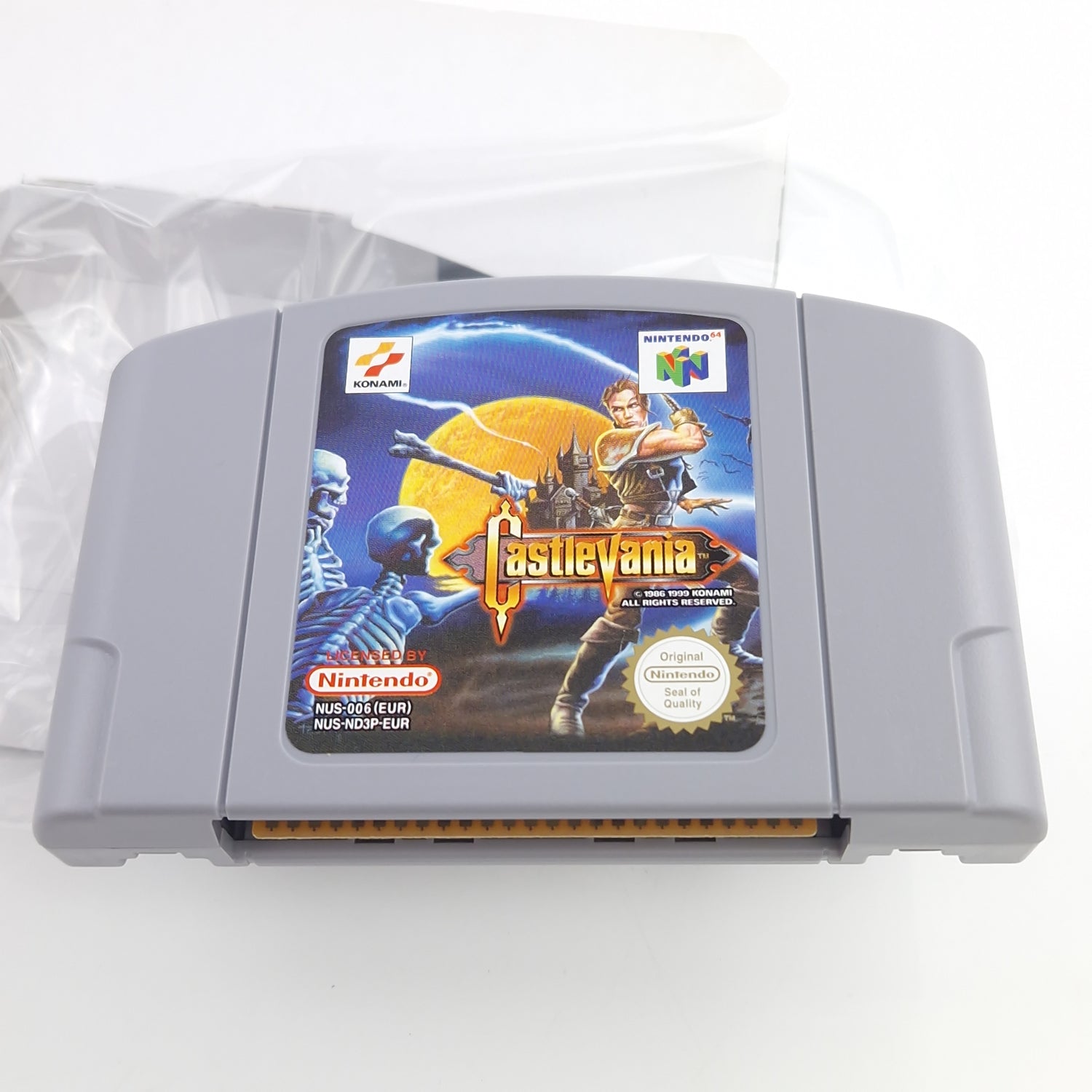 Nintendo 64 Spiel : Castlevania - Modul OVP ohne Anleitung / PAL EUR-1