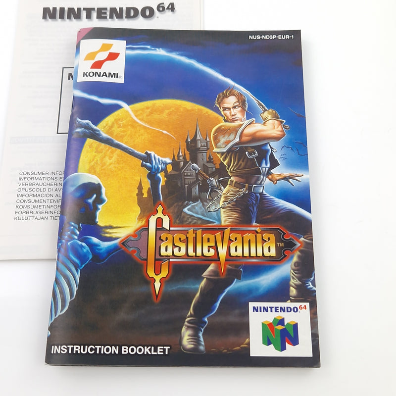 Nintendo 64 Spiel : Castlevania - Modul OVP ohne Anleitung / PAL EUR-1